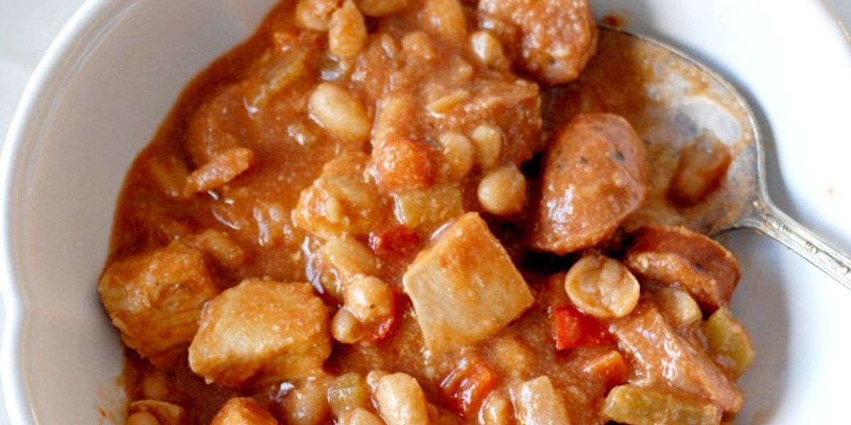 Cajun Chicken Cassoulet My Recipe Magic