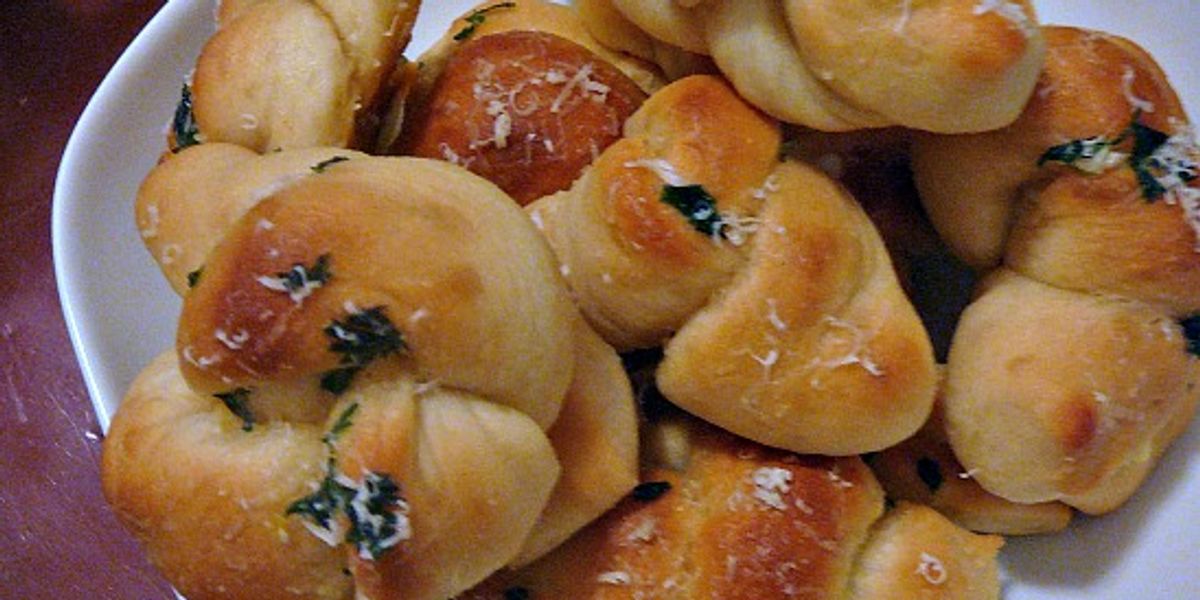 Garlic Knots in the Bread Machine My Recipe Magic