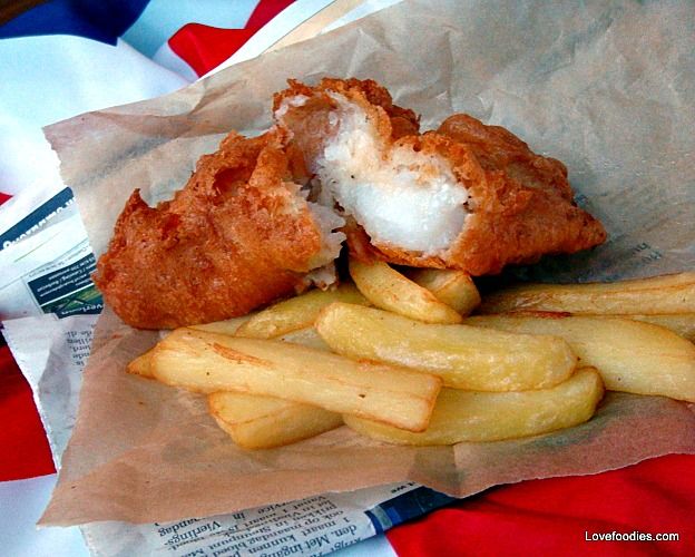 Tasty British Beer Battered Fish & Chips - My Recipe Magic