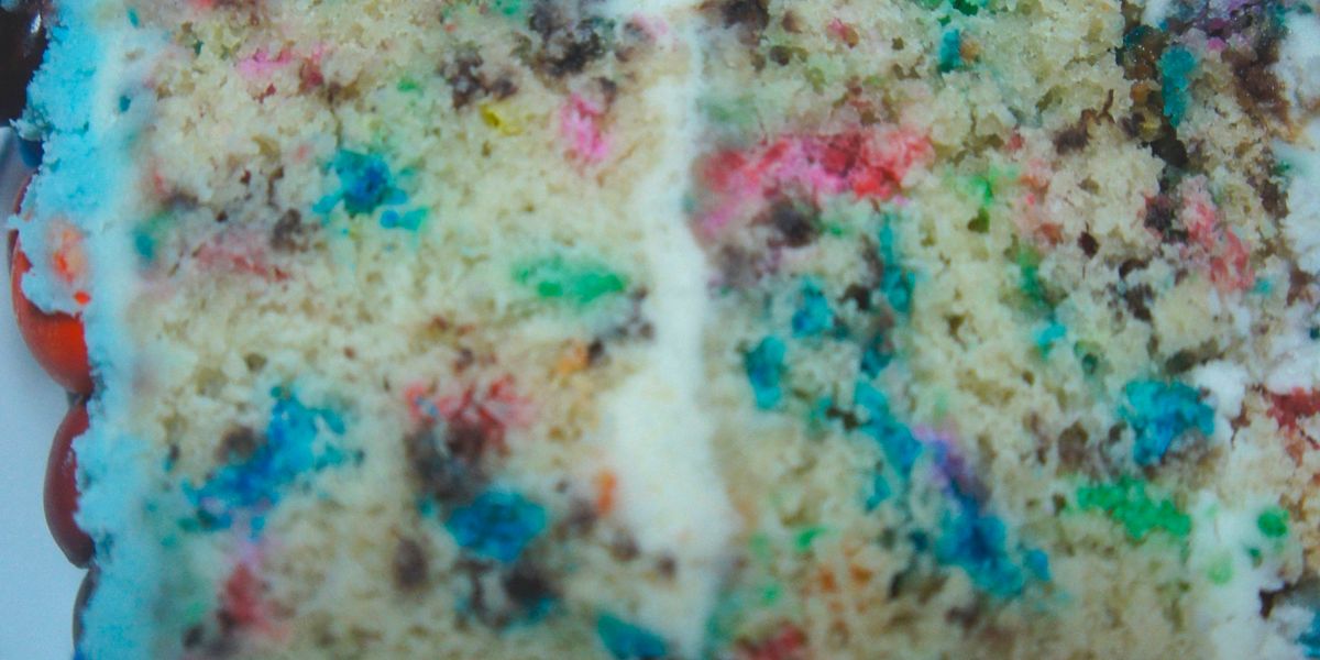 Homemade Funfetti Fish Cake - My Recipe Magic