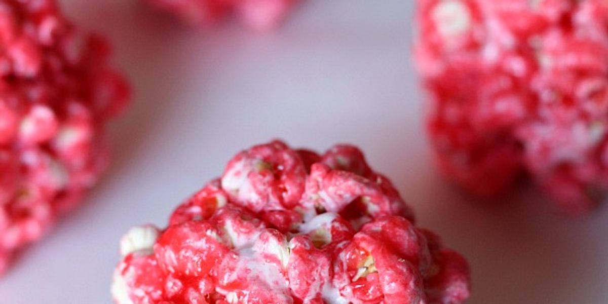 Jello Popcorn Balls with Mini Marshmallows My Recipe Magic