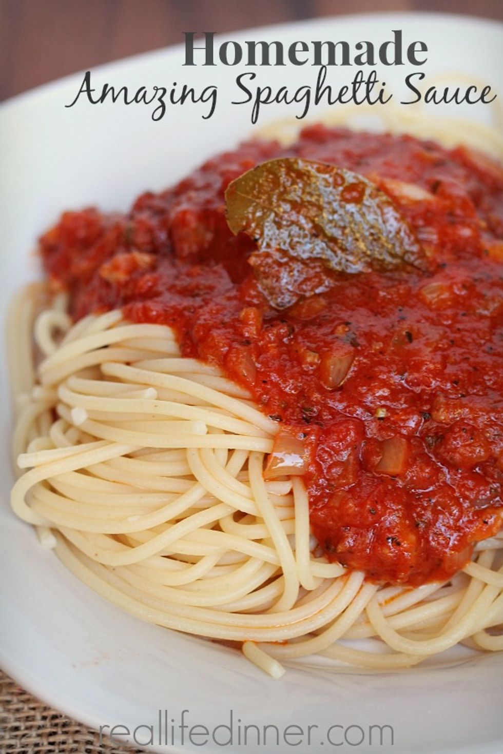 Amazing Spaghetti Sauce - My Recipe Magic