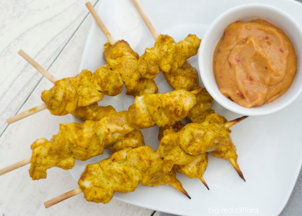 Thai Chicken Satay - My Recipe Magic