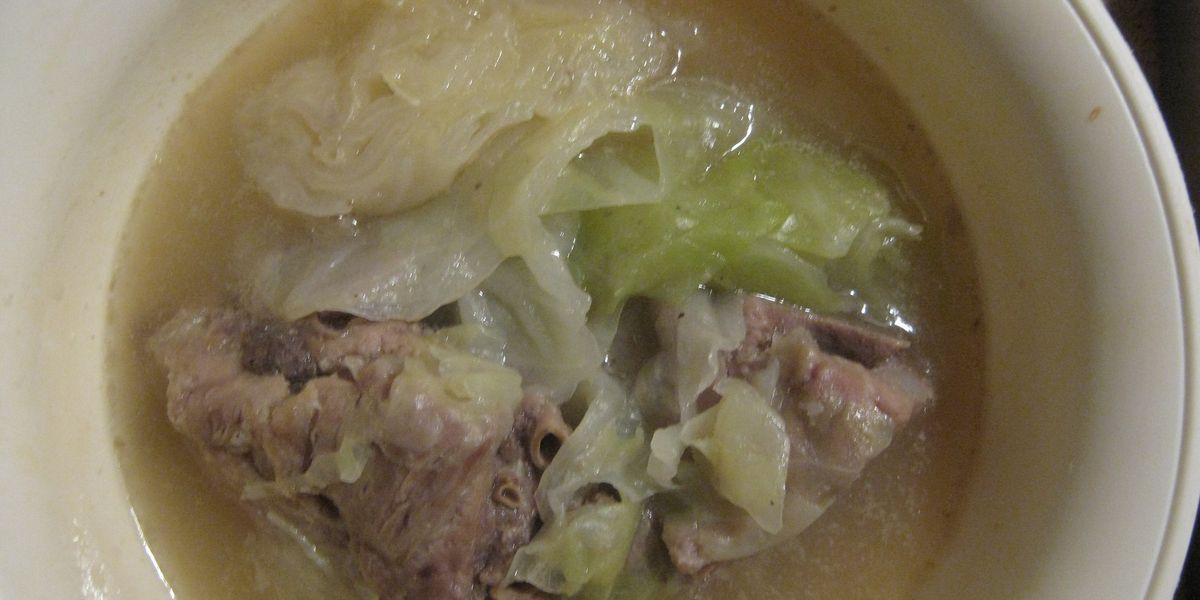 Einref's Pork Neck Bones With Cabbage and Potato My Recipe Magic
