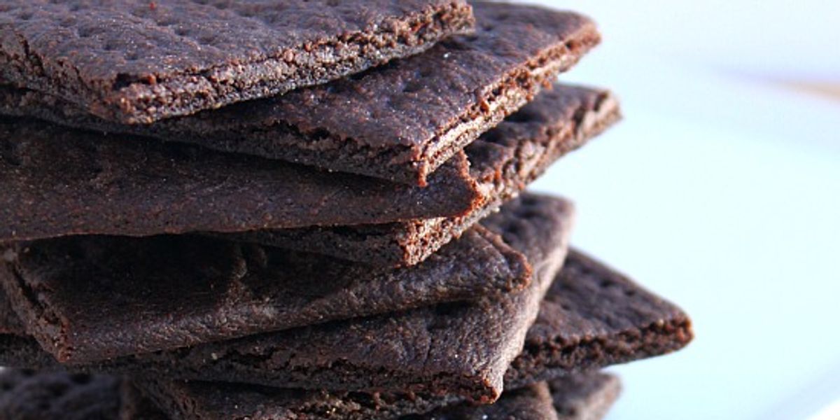Homemade Chocolate Graham Crackers My Recipe Magic