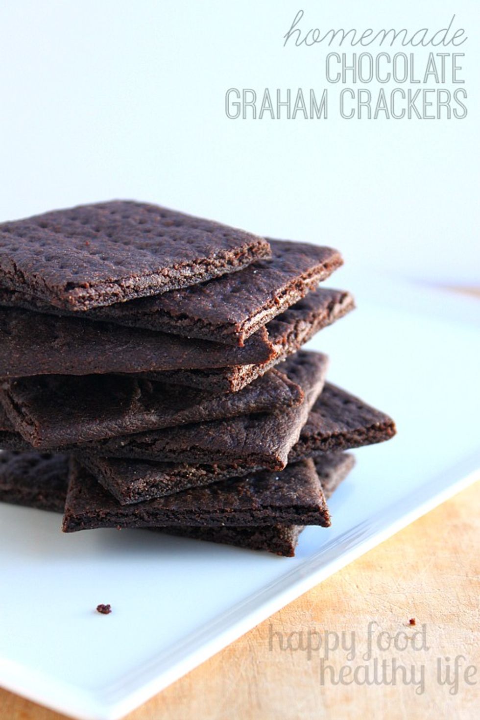 Homemade Chocolate Graham Crackers My Recipe Magic