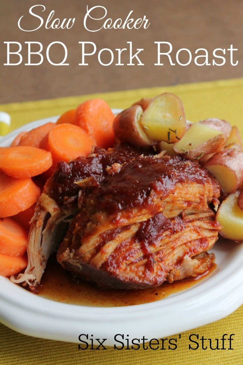 Slow Cooker Bbq Pork Roast Recipe My Recipe Magic