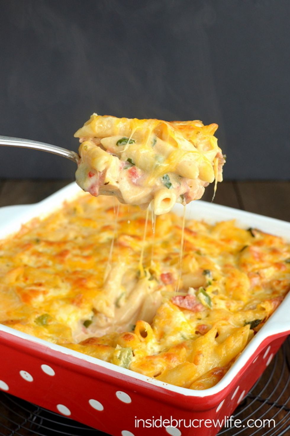 Chicken Bacon Ranch Pasta Bake - My Recipe Magic