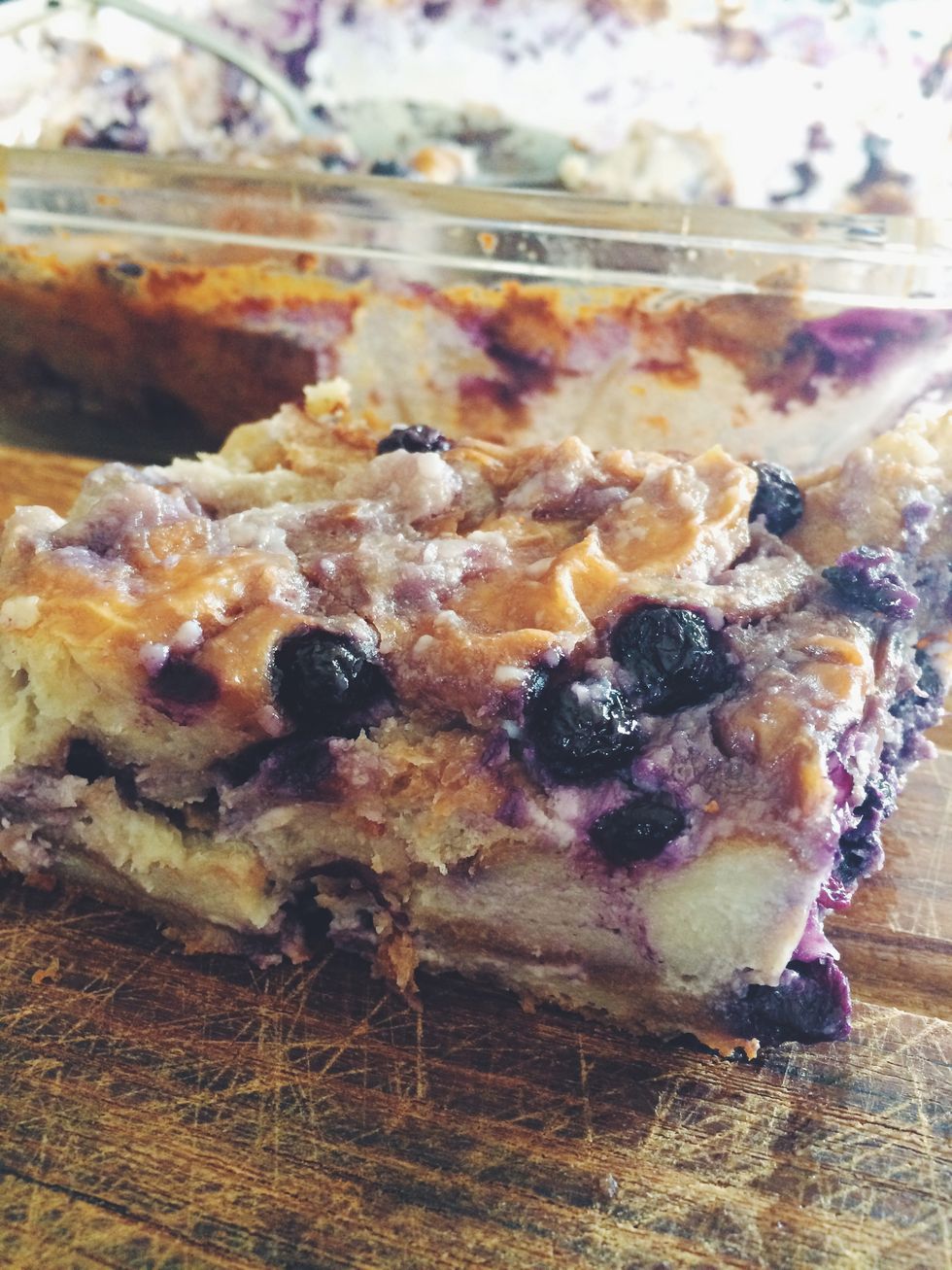 Blueberry Croissant Bread Pudding My Recipe Magic