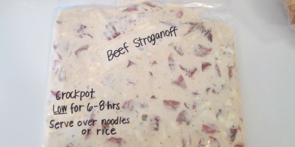 Freezer Beef Stroganoff My Recipe Magic