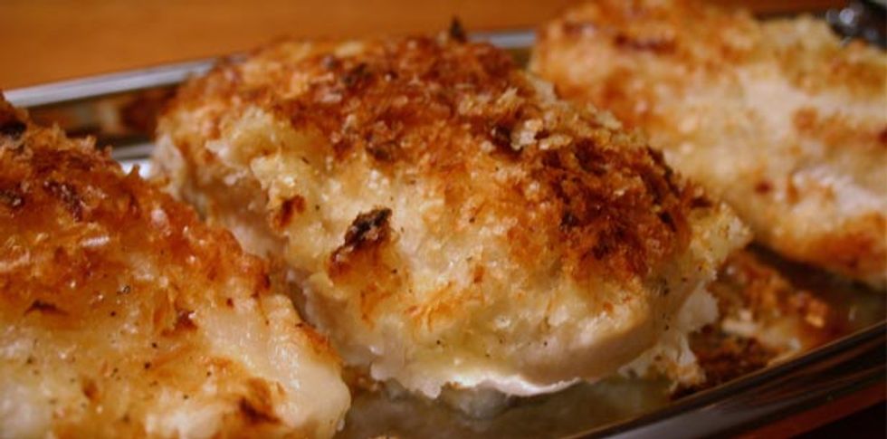 Potato Crusted Chicken Breasts - My Recipe Magic