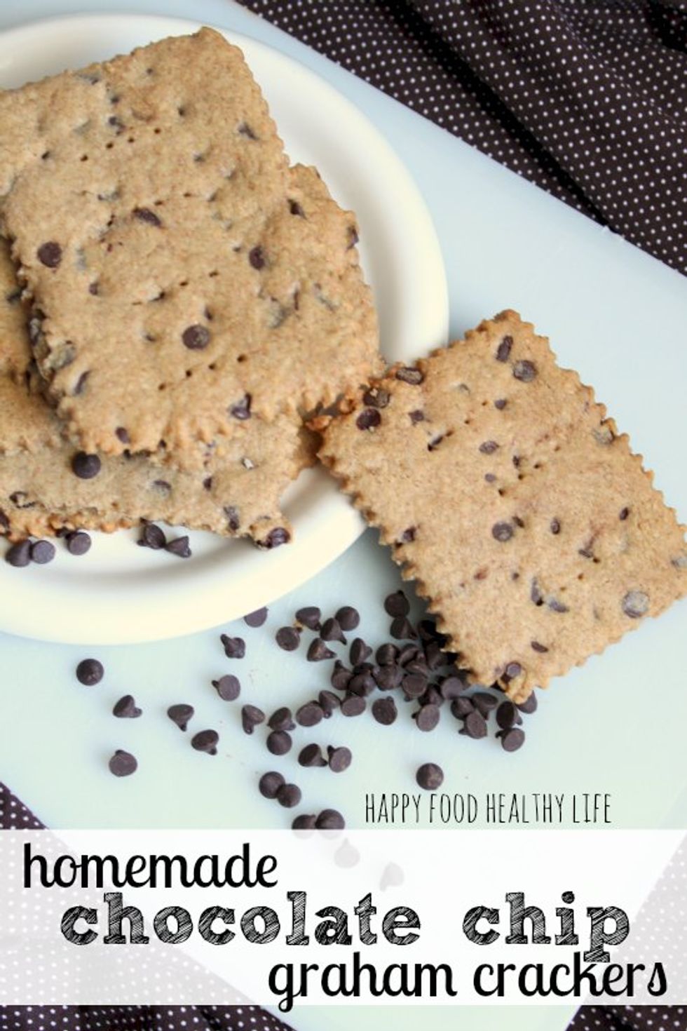Homemade Chocolate Chip Graham Crackers My Recipe Magic