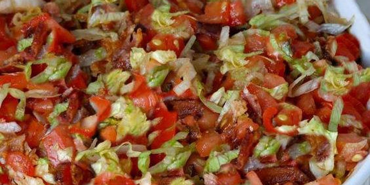 BLT Dip (Bacon, Lettuce & Tomato Dip) My Recipe Magic