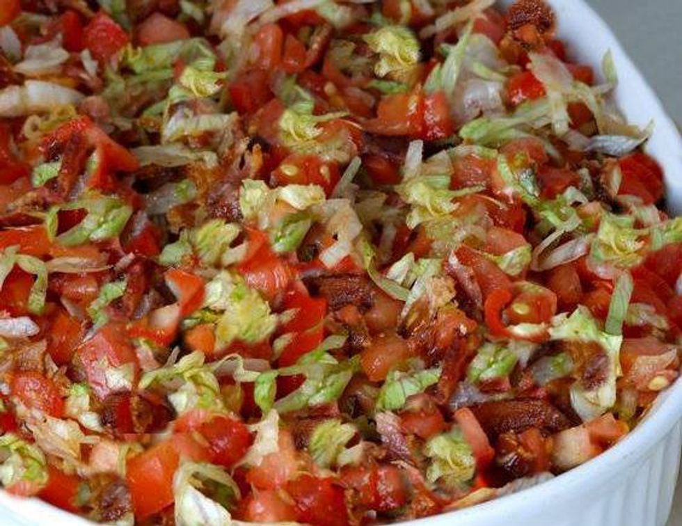 BLT Dip (Bacon, Lettuce & Tomato Dip) My Recipe Magic