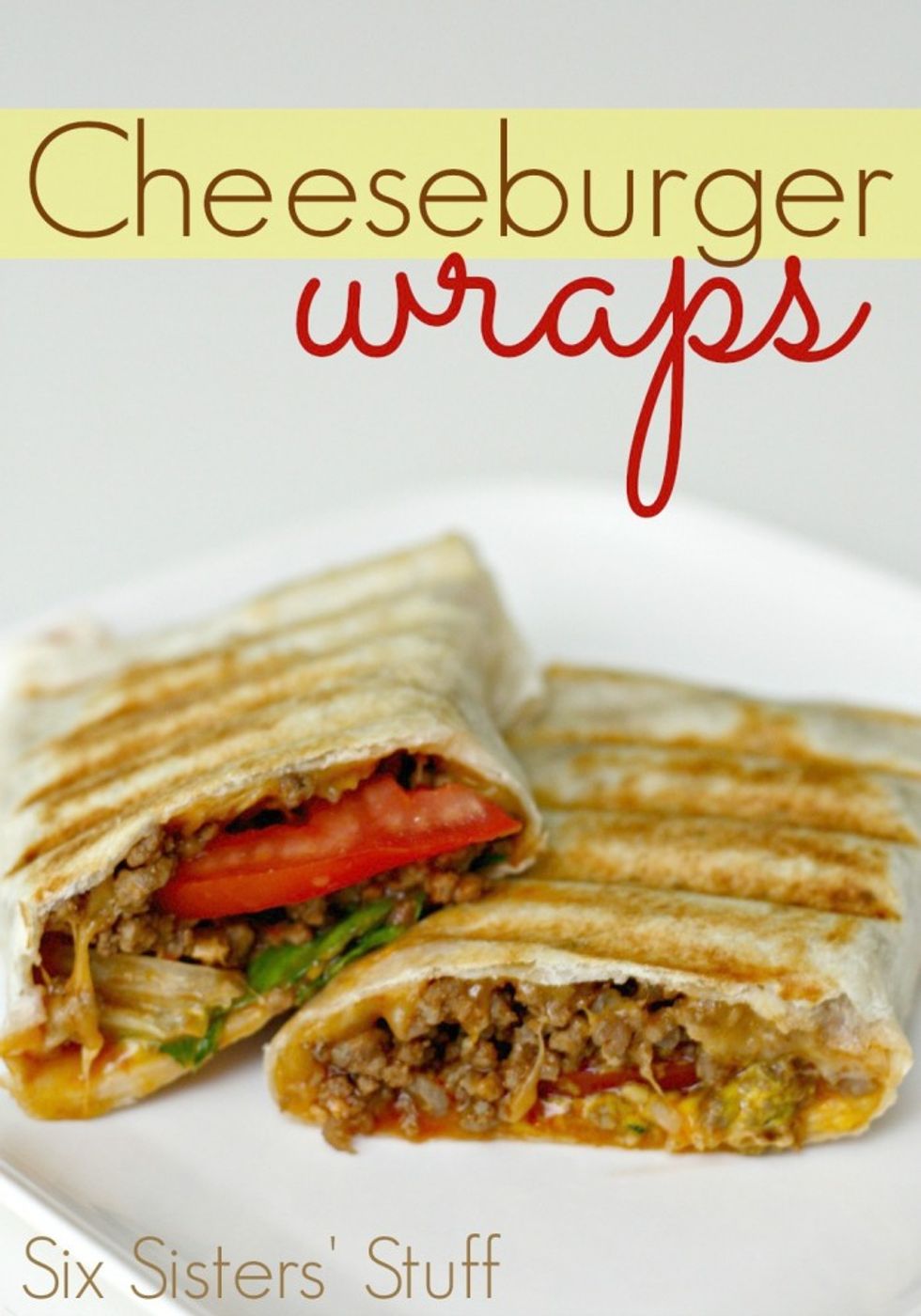 Cheeseburger Wraps Recipe My Recipe Magic