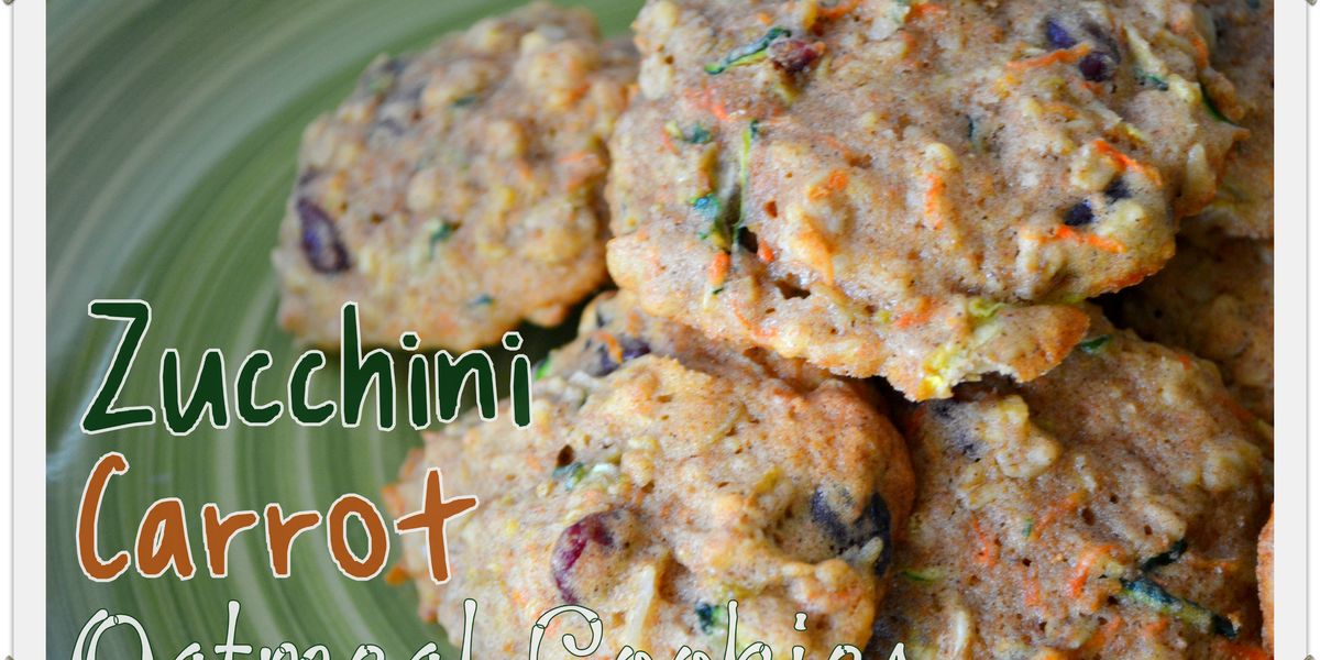 Zucchini Carrot Oatmeal Cookies My Recipe Magic