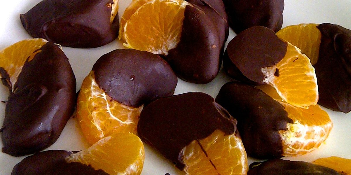Chocolate Dipped Tangerines My Recipe Magic