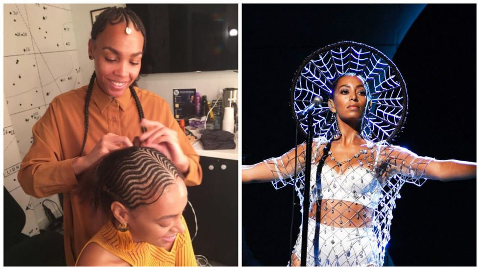 This Howard University Grad Is The Mastermind Behind Solange's Halo Braided Style On SNL
