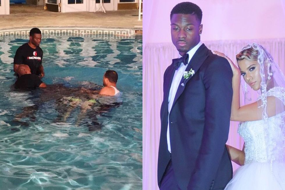 PAO: The Spiritual Side Of The NFL Where Players Are Getting Baptized With Their Wives