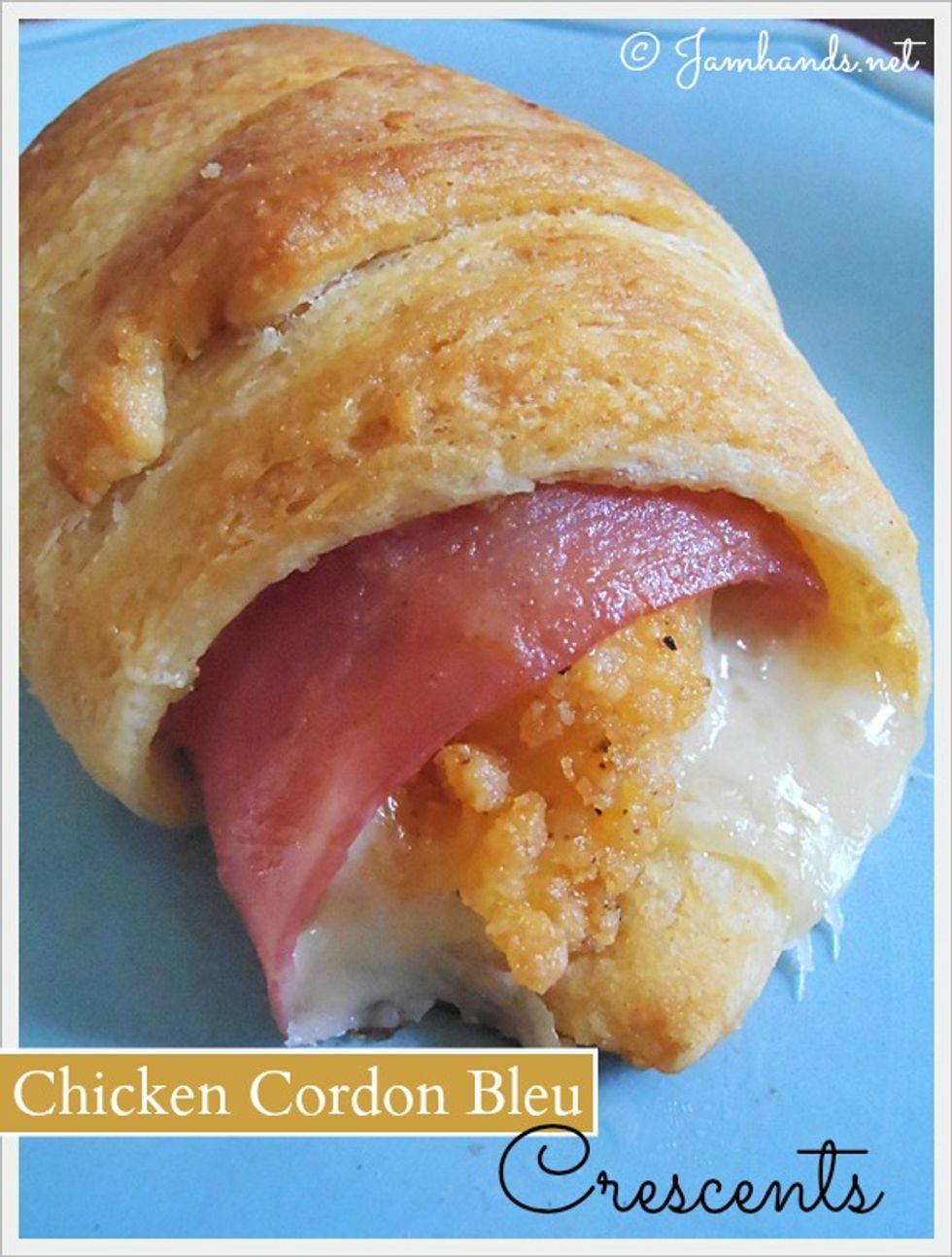 Chicken Cordon Bleu Crescents - My Recipe Magic