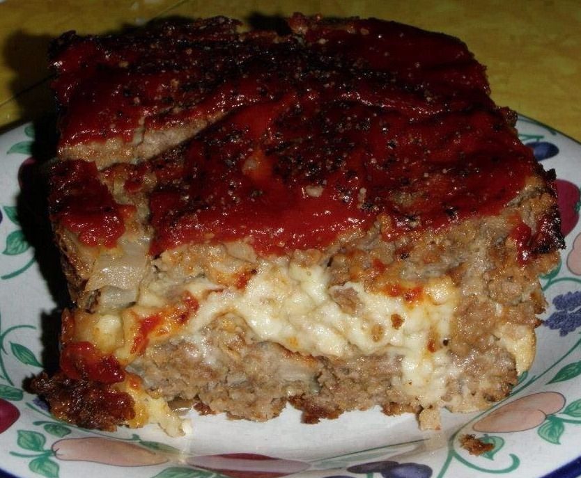 Cheese Stuffed Meatloaf - My Recipe Magic