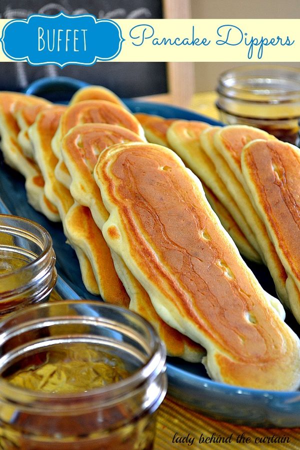 Sausage Pancake Dippers Recipe