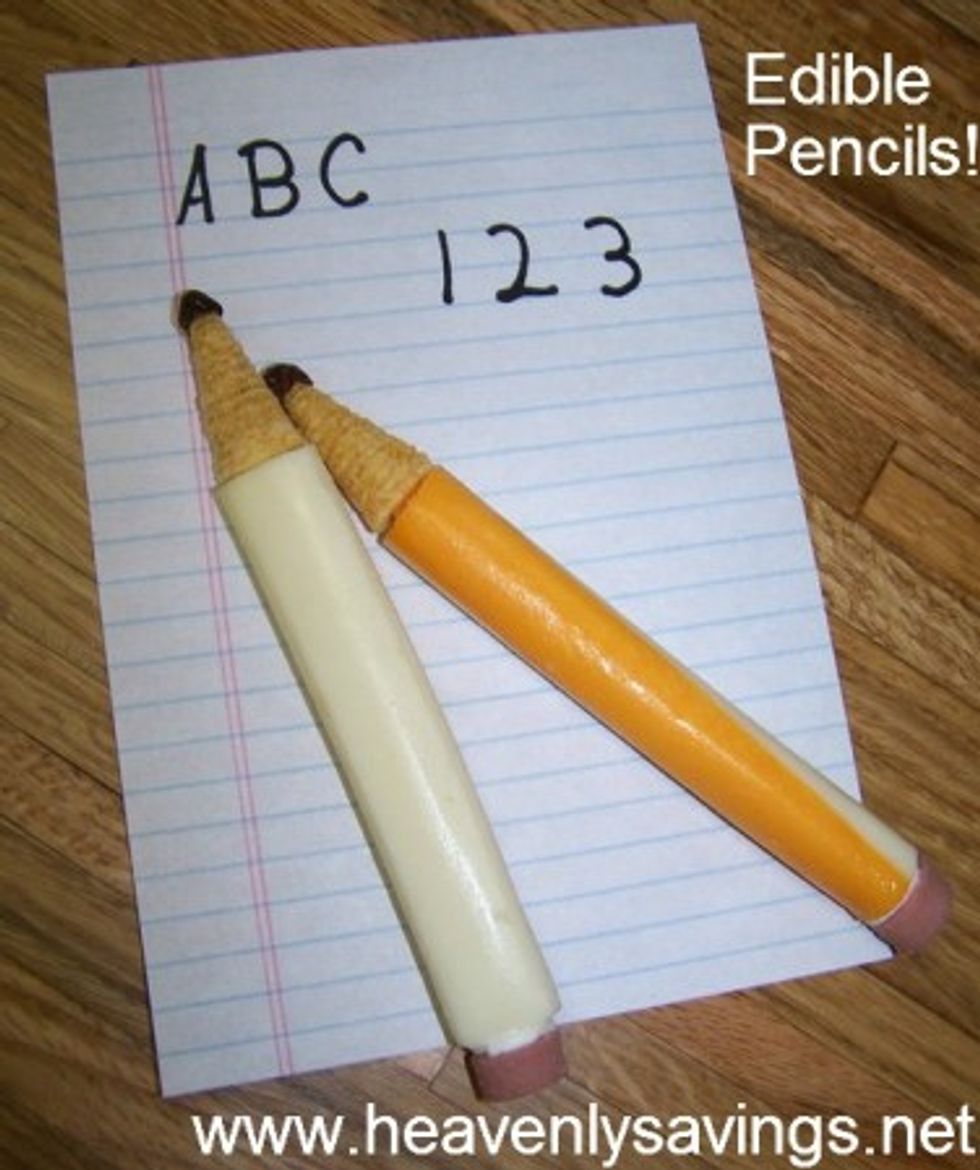 Edible Pencils Kids Snack My Recipe Magic