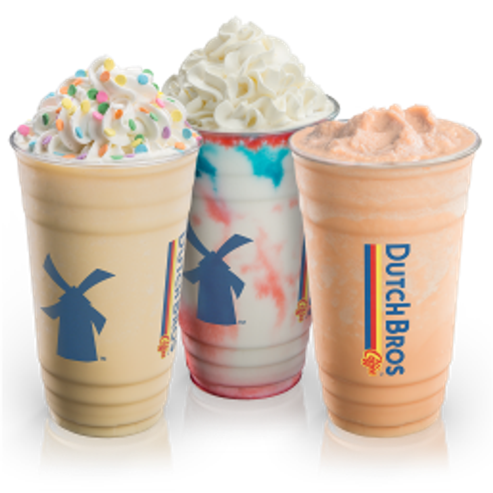 Falcon Images: Dutch Bros Golden Eagle Breve Iced