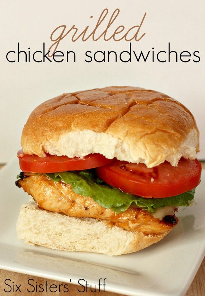 chicken sandwich recipe