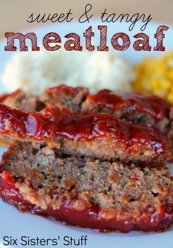 Sweet And Tangy Meatloaf Recipe - My Recipe Magic