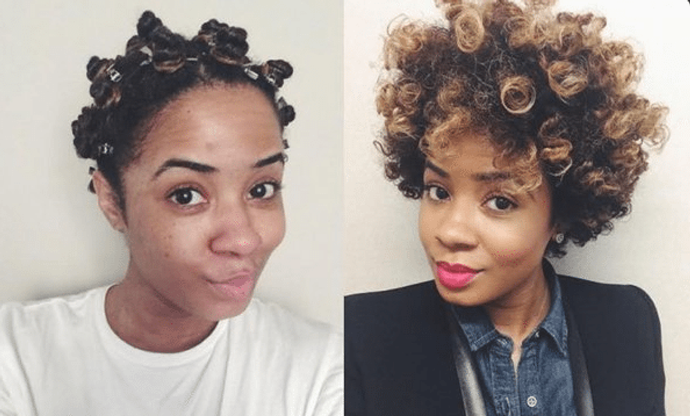 Get This Bantu Knot Out In Just 5 Easy Steps