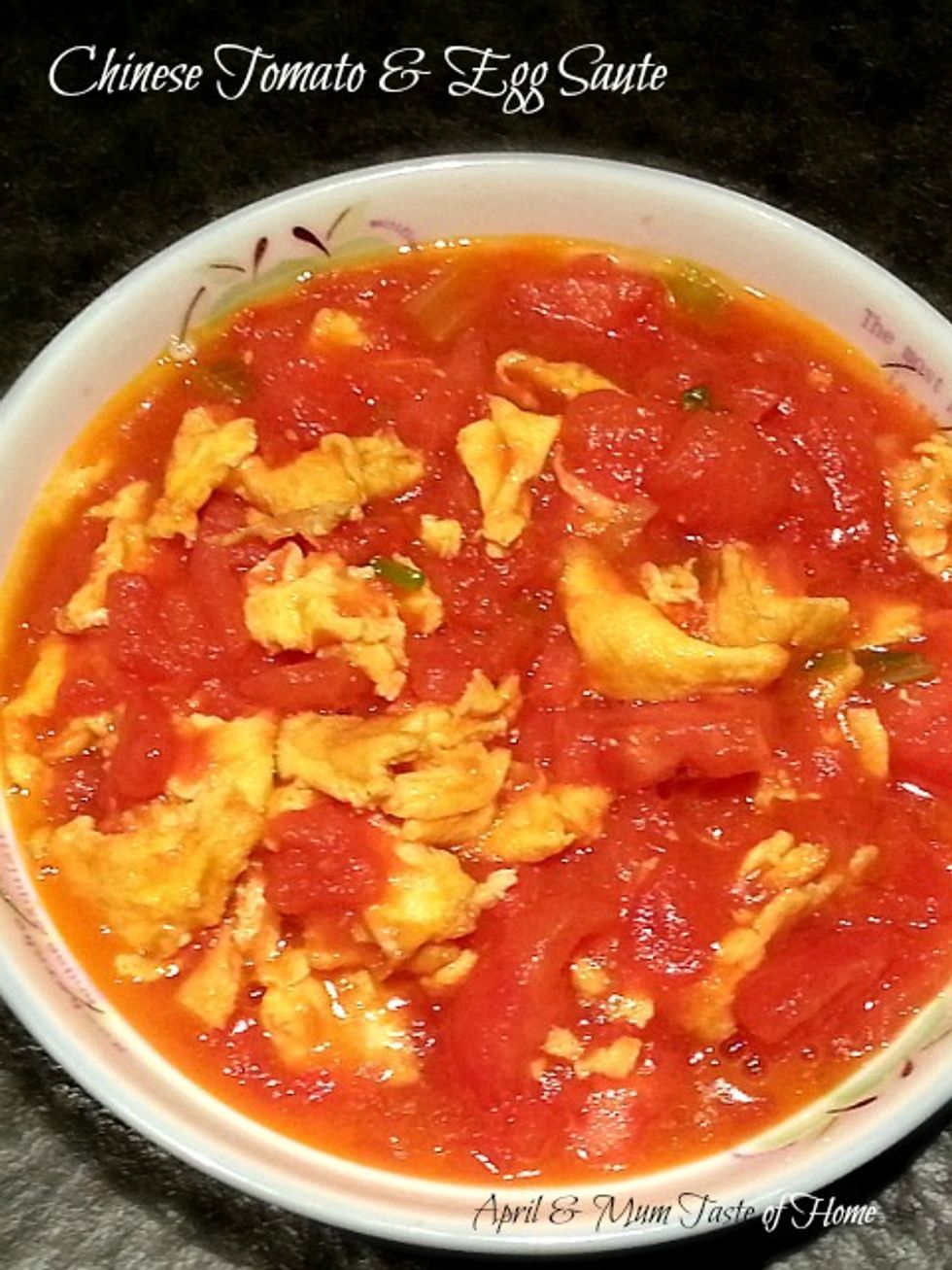 Chinese Tomato and Egg Saute My Recipe Magic Chinese Tomato and Egg Saute My Recipe Magic