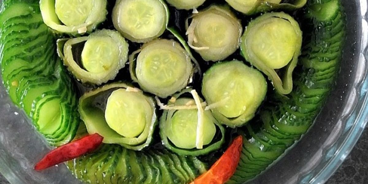 Chinese Coir Raincoat Cucumber My Recipe Magic