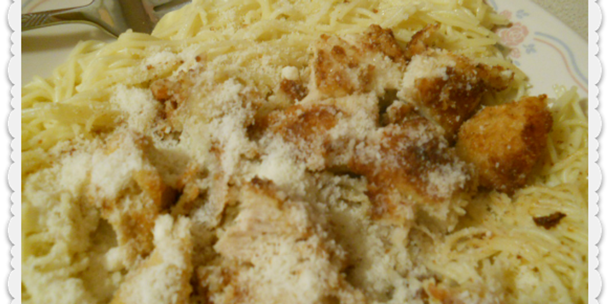 Chicken Tenderloins and Garlic Pasta My Recipe Magic