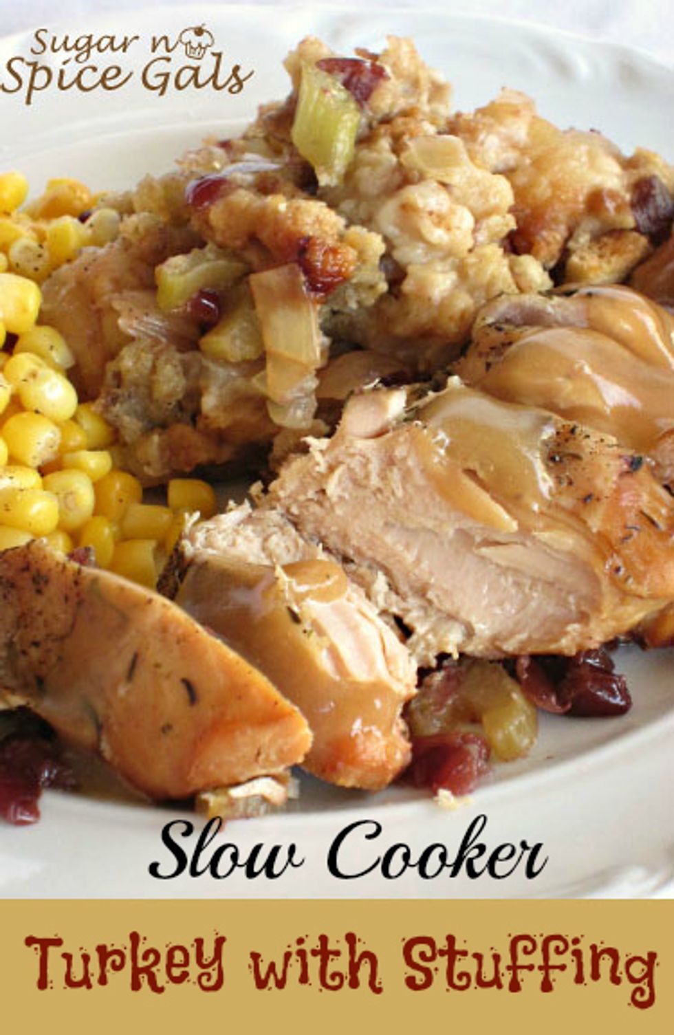 Slow Cooker Turkey with Stuffing My Recipe Magic