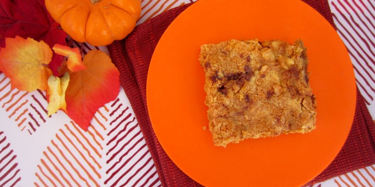 Pumpkin Toffee Dump Cake My Recipe Magic