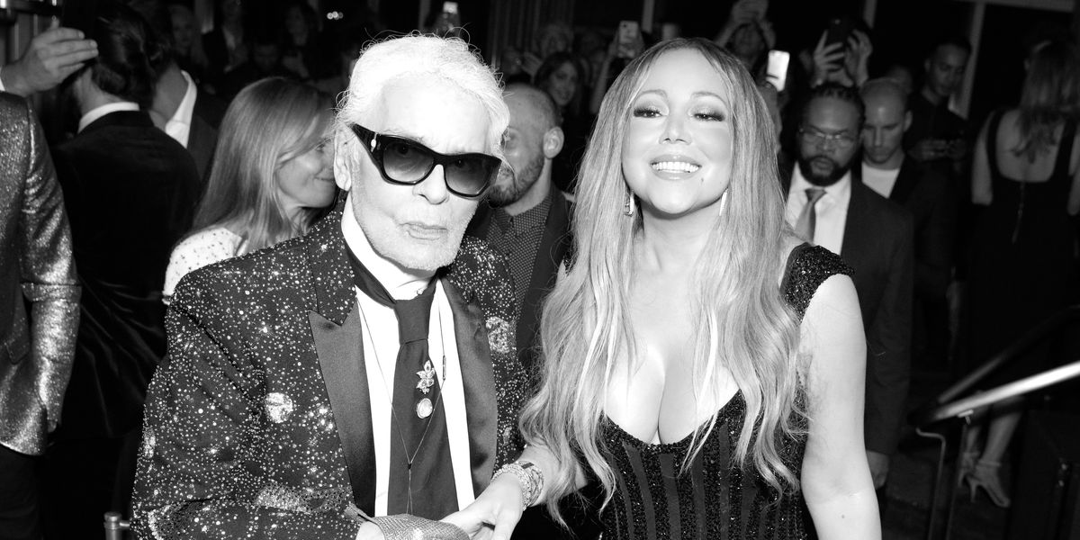 Mariah Carey Serenading Karl Lagerfeld with "Touch My Body" Should Go Down in History