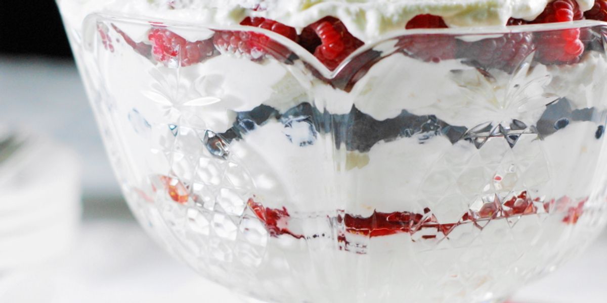 Triple Berry Punch Bowl Cake My Recipe Magic