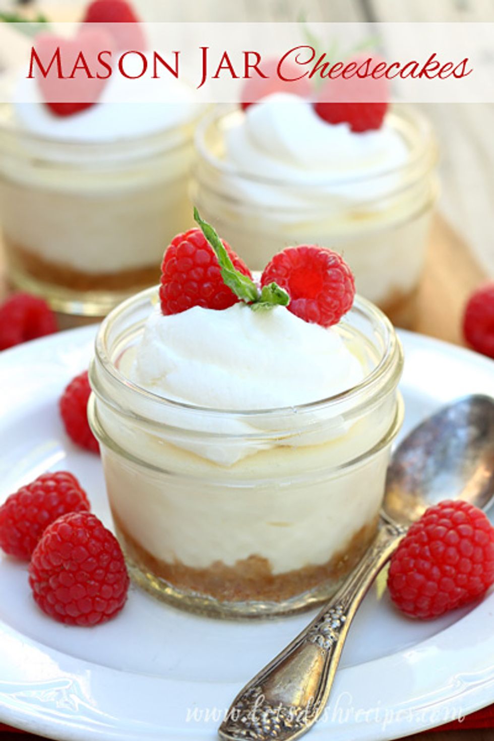 Mason Jar Cheesecakes My Recipe Magic