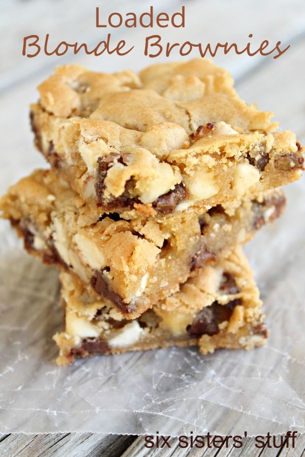 Loaded Blonde Brownies Recipe My Recipe Magic   Img 