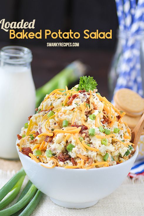 Best Loaded Baked Potato Salad - My Recipe Magic