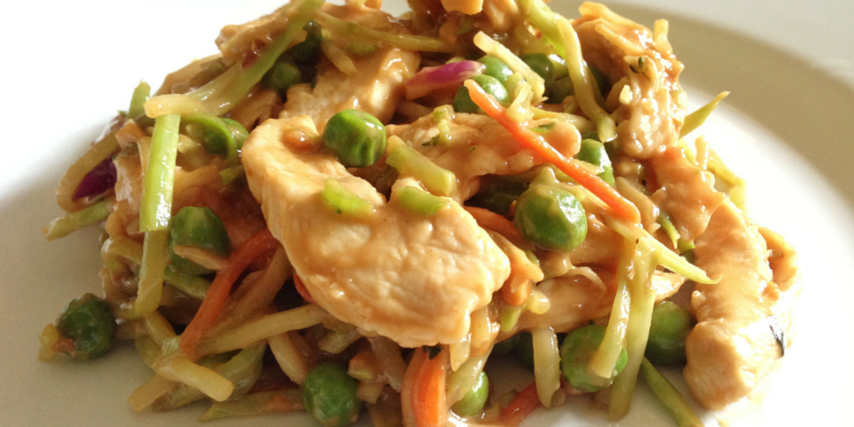 Broccoli Slaw Chicken Stir Fry My Recipe Magic