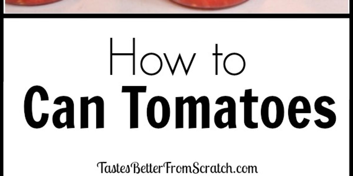 How to Can Tomatoes My Recipe Magic