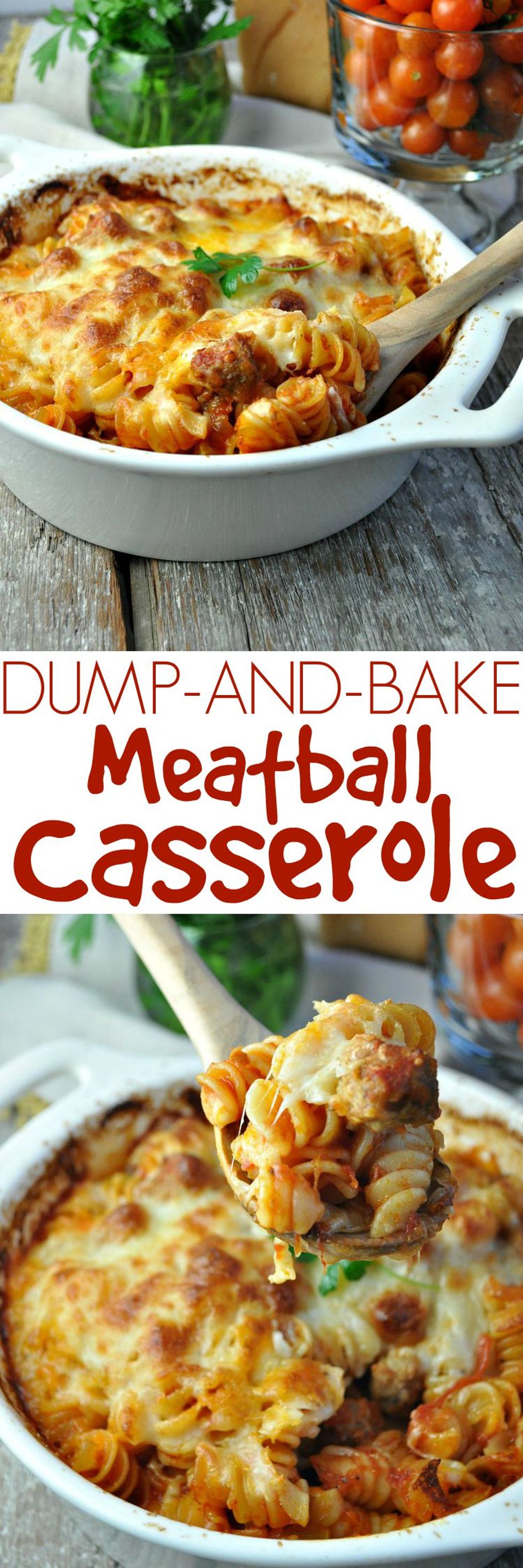 Dump and Bake Meatball Casserole My Recipe Magic