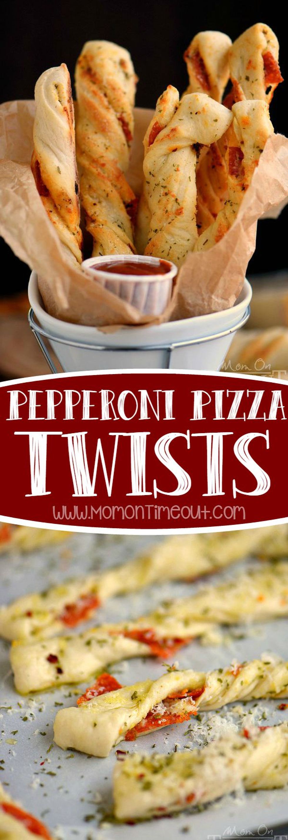 Tasty leisuretime Pepperoni Pizza Twist snacks! My Recipe Magic
