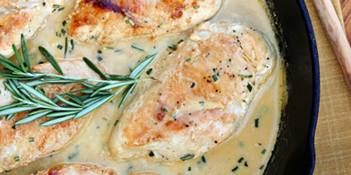 Chicken with Rosemary Butter Sauce My Recipe Magic