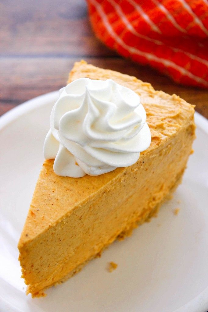 Easy No Bake Pumpkin Cheesecake - My Recipe Magic