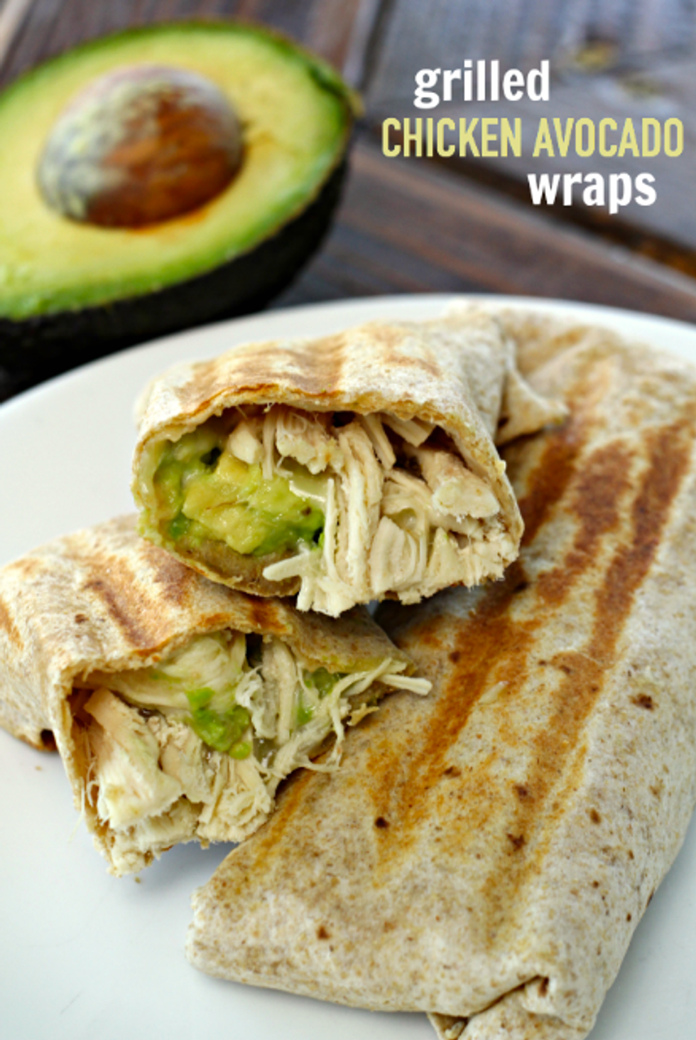 chicken avocado wrap My Recipe Magic