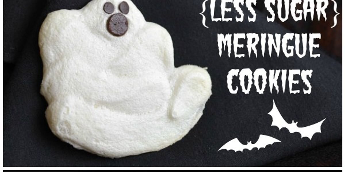 {Less Sugar} Mint Chocolate Chip Meringue Cookies My Recipe Magic