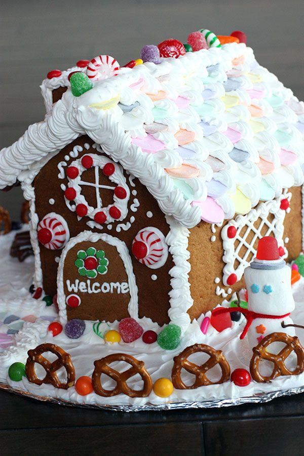 How To Make A Homemade Gingerbread House - My Recipe Magic